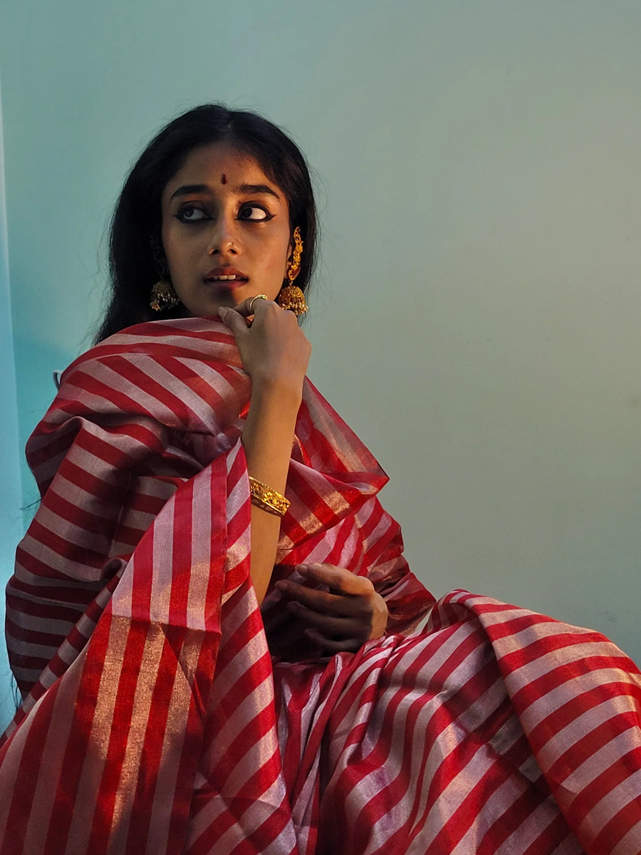 Chanderi Handloom Light as Devotion