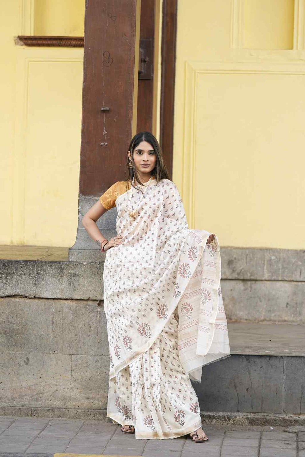 Kalamkari Hand Block Print
